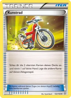 Pokémon-Karte Kunstrad 122/160