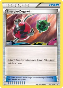 Pokémon-Karte EnergieZugewinn 126/160