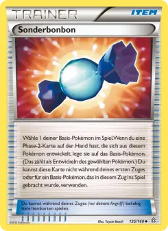 Pokémon-Karte Sonderbonbon 135/160