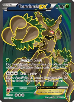 Pokémon-Karte Trombork EX 145/160