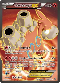 Pokémon-Karte Camerupt EX 146/160