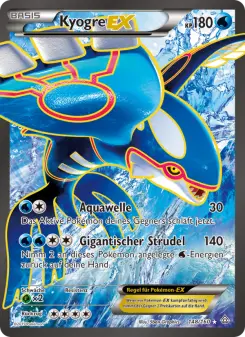 Pokémon-Karte Kyogre EX 148/160