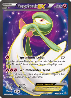 Pokémon-Karte Guardevoir EX 155/160