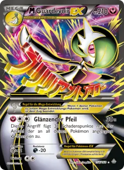 Pokémon-Karte M-Guardevoir EX 156/160