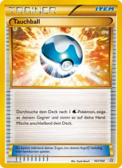 Pokémon-Karte Tauchball 161/160
