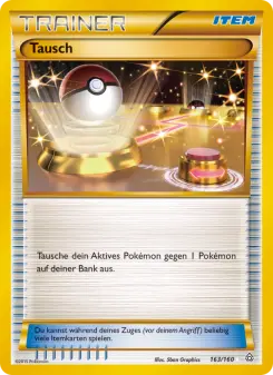 Pokémon-Karte Tausch 163/160