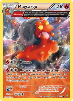 Pokémon-Karte Magcargo 024/160