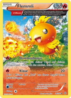 Pokémon-Karte Flemmli 026/160