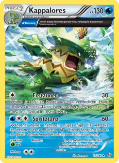 Pokémon-Karte Kappalores 037/160