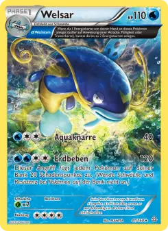 Pokémon-Karte Welsar 041/160