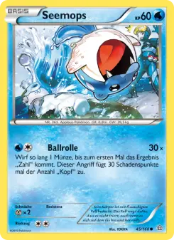 Pokémon-Karte Seemops 045/160