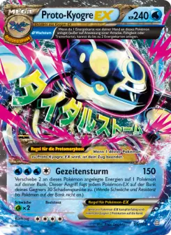 Pokémon-Karte ProtoKyogre EX 055/160