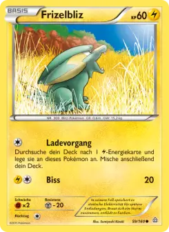 Pokémon-Karte Frizelbliz 059/160