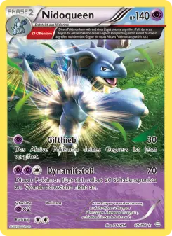 Pokémon-Karte Nidoqueen 069/160