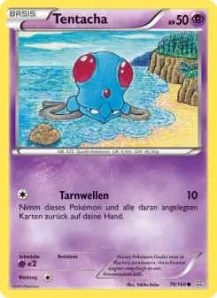 Pokémon-Karte Tentacha 070/160