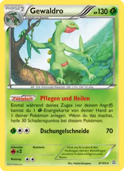 Pokémon-Karte Gewaldro 008/160