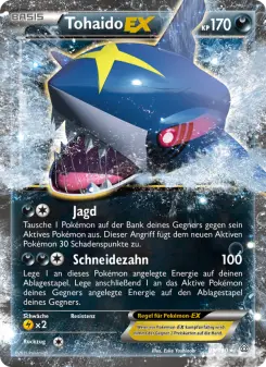 Pokémon-Karte Tohaido EX 091/160