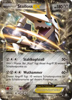 Pokémon-Karte Stolloss EX 093/160