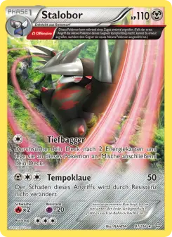 Pokémon-Karte Stalobor 097/160