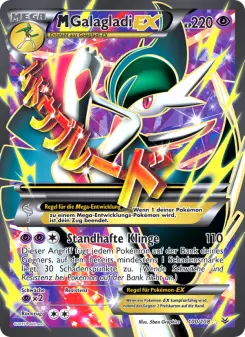 Pokémon-Karte M-Galagladi EX 100/108