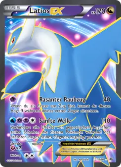 Pokémon-Karte Latios EX 101/108
