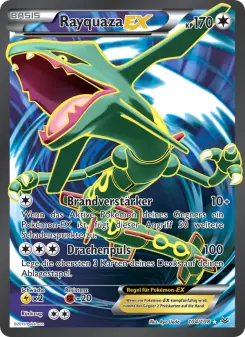Pokémon-Karte Rayquaza EX 104/108