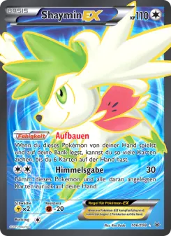 Pokémon-Karte Shaymin EX 106/108