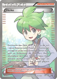 Pokémon-Karte Heiko 107/108