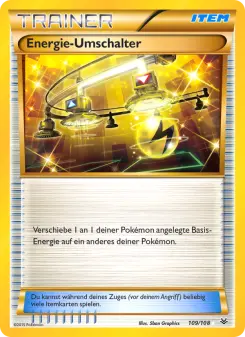 Pokémon-Karte EnergieUmschalter 109/108