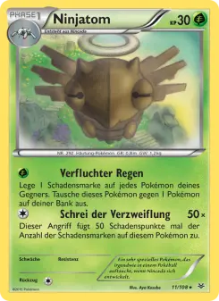 Pokémon-Karte Ninjatom 011/108