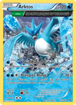 Pokémon-Karte Arktos 017/108