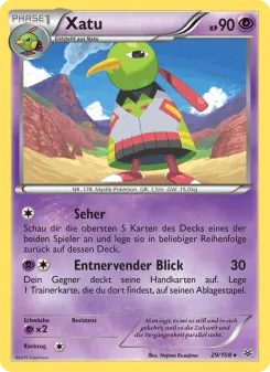 Pokémon-Karte Xatu 029/108