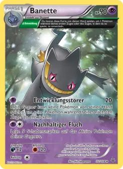 Pokémon-Karte Banette 032/108
