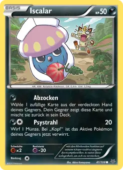 Pokémon-Karte Iscalar 041/108