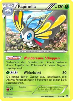 Pokémon-Karte Papinella 005/108