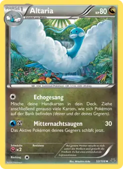 Pokémon-Karte Altaria 053/108