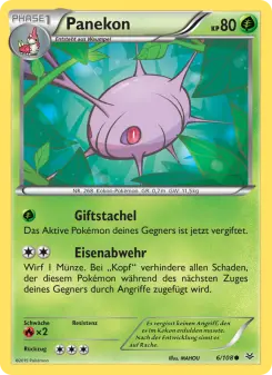 Pokémon-Karte Panekon 006/108