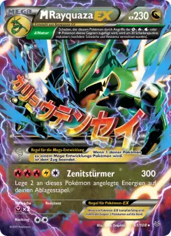 Pokémon-Karte M-Rayquaza EX 061/108