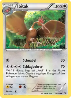 Pokémon-Karte Ibitak 066/108