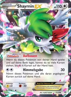 Pokémon-Karte Shaymin EX 077/108