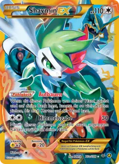 Pokémon-Karte Shaymin EX 77a