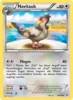 Pokémon-Karte Navitaub 079/108