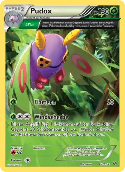 Pokémon-Karte Pudox 008/108