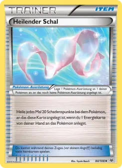 Pokémon-Karte Heilender Schal 084/108