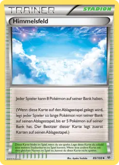 Pokémon-Karte Himmelsfeld 089/108
