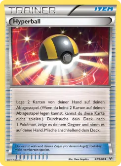Pokémon-Karte Hyperball 093/108
