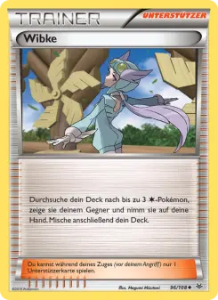 Pokémon-Karte Wibke 096/108