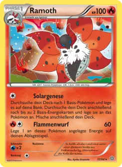 Pokémon-Karte Ramoth 017/098