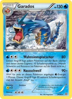 Pokémon-Karte Garados 020/098