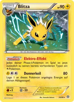 Pokémon-Karte Blitza 026/098